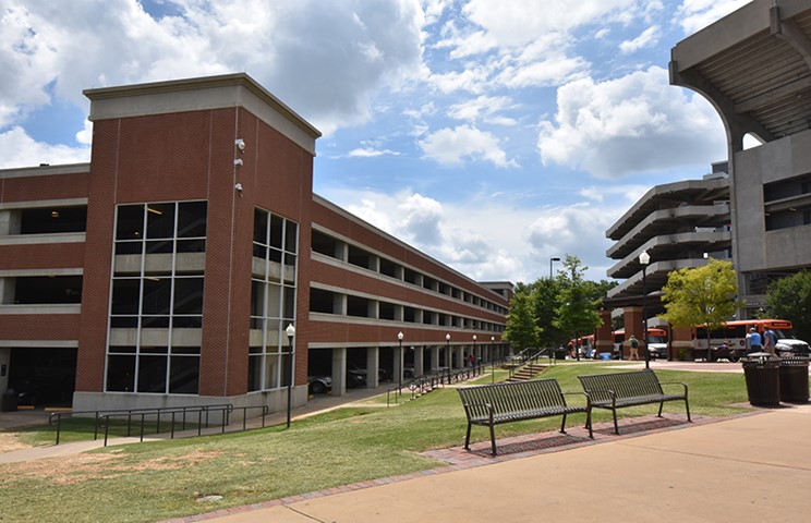 Parking Deck: Campus Green