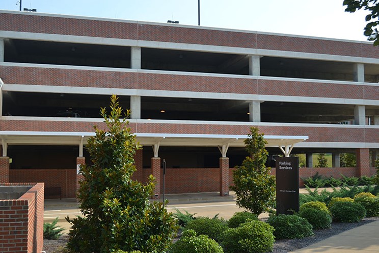 Parking Deck: South Quad